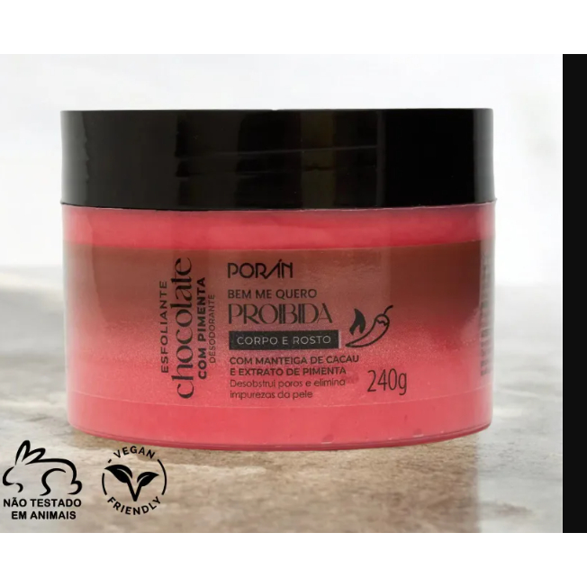 Esfoliante Corporal Porán 240g – Pele Macia, Radiante e Renovada – LÚMMINA STORE