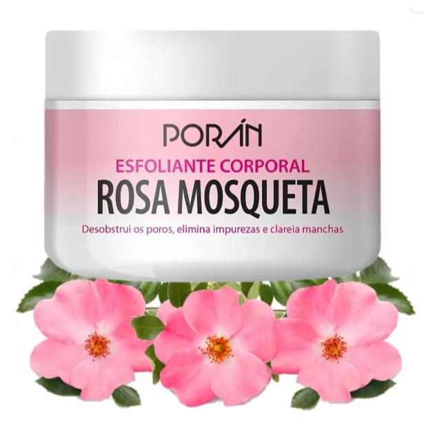Esfoliante Corporal Porán 240g – Pele Macia, Radiante e Renovada – LÚMMINA STORE