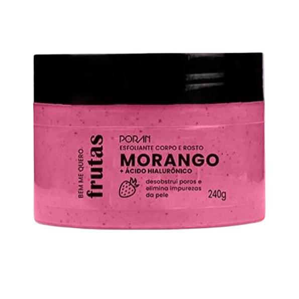 Esfoliante Corporal Porán 240g – Pele Macia, Radiante e Renovada – LÚMMINA STORE