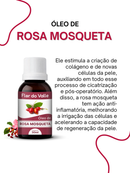 Dolomita Clareadora 200g Pote mais Óleo de Rosa Mosqueta 30ml Cuidados Naturais com a Pele
