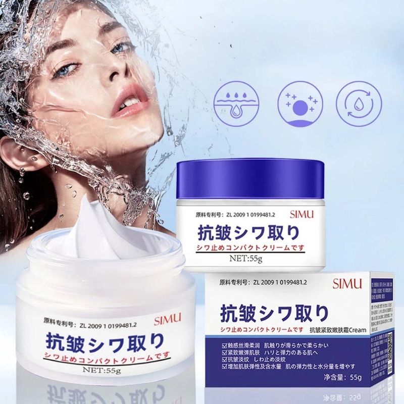 Tecnologia Japonesa 28 Dias Creme Anti-Rugas Rejuvenescedor Da Pele Firmador De Bacalhau retinol creme facial anti idade