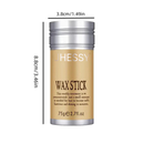 (inclui 10 escovas)Bastão de cera capilar profissional portátil, sem fragrância, adequado para qualquer tipo de cabelo