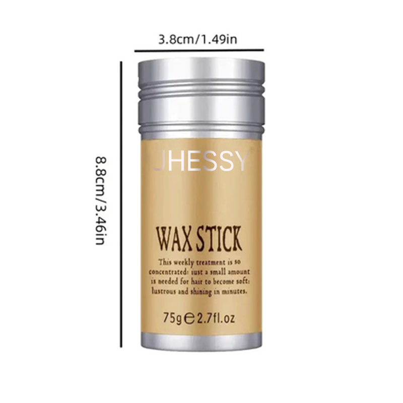 (inclui 10 escovas)Bastão de cera capilar profissional portátil, sem fragrância, adequado para qualquer tipo de cabelo