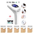 Depilador A Laser 900 Mil Pulsos Portátil Elimina Pelos Indolor Seguro e Eficaz