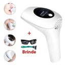 Depilador A Laser 900 Mil Pulsos Portátil Elimina Pelos Indolor Seguro e Eficaz