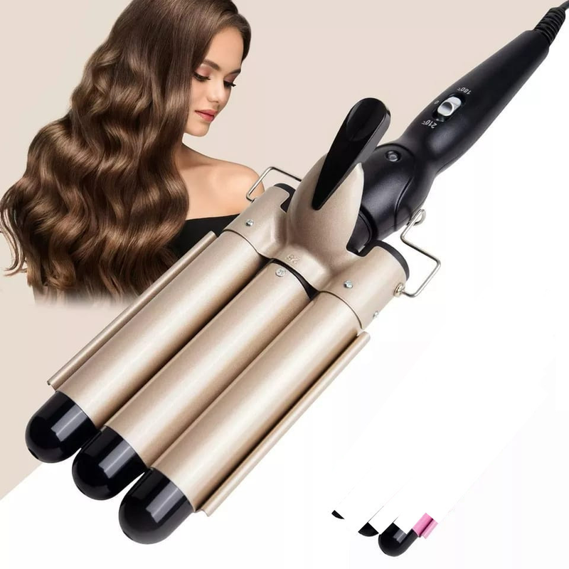 Chapinha Triondas Modeladora 22mm – Ondas Naturais, Rápidas e Sem Dificuldade – Cerâmica 200°C – LÚMMINA STORE